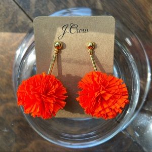 J Crew Pom Earringa